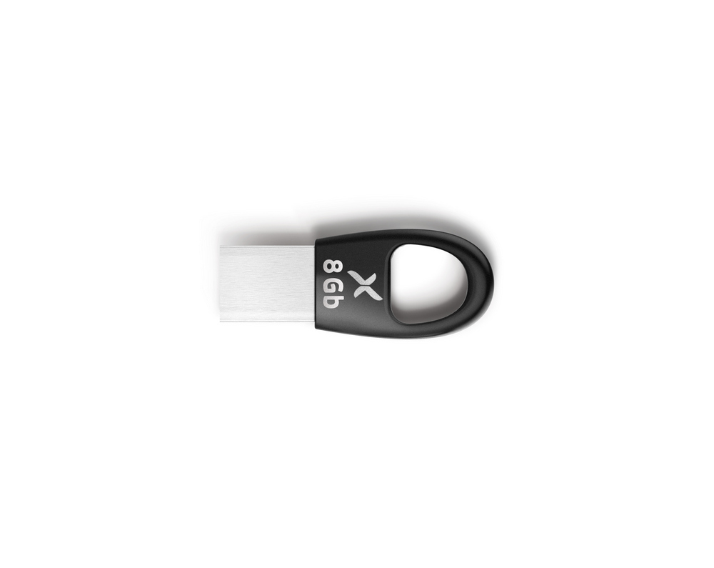 Флешка 8Gb USB 2.0 Flexis RB-102, черный (FUB20008RB-102)
