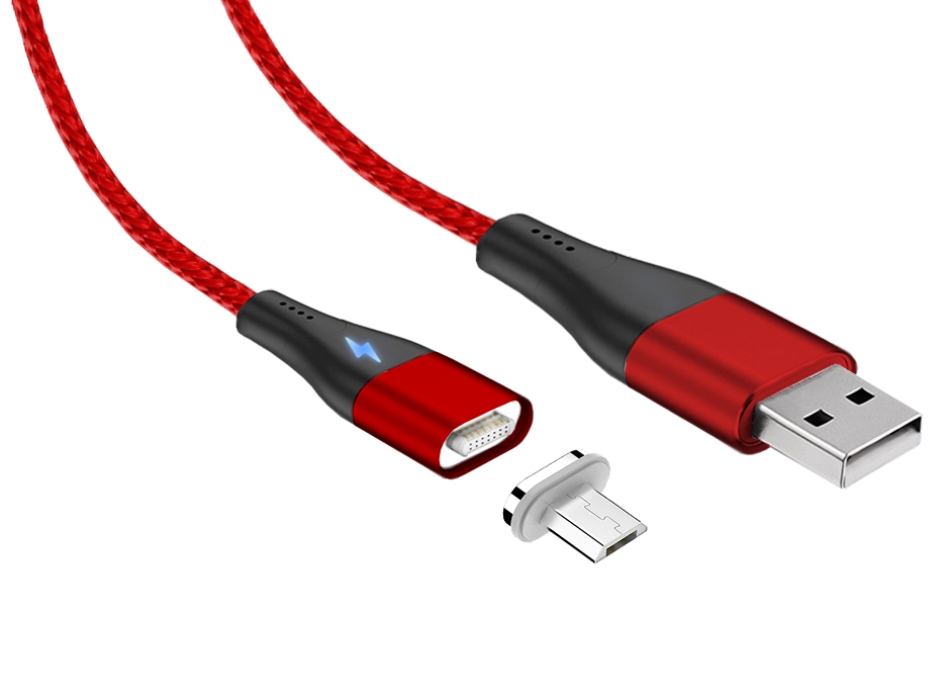 

Кабель USB-Micro USB, 3A быстрая зарядка, 1м, красный Jet.A (JA-DC29 1m Red)