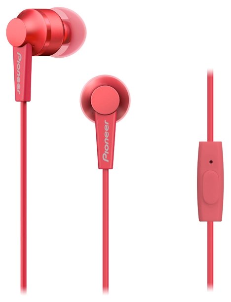 

Проводная гарнитура Pioneer SE-C3T-R, красный, SE-C3T-R