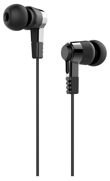 

Проводные наушники Hoco M52, mini jack 3.5 mm, черный, M52