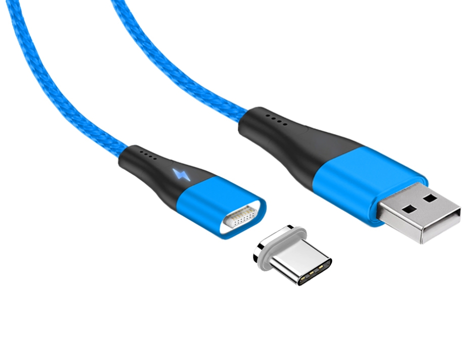 

Кабель USB 2.0(Am)-USB 2.0 Type-C(m), 3A быстрая зарядка, 1м, синий Jet.A (JA-DC39)
