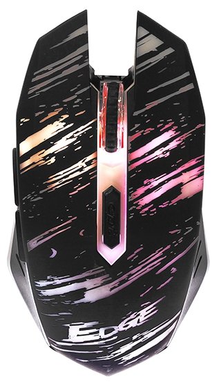 Мышь Qumo Edge M17, USB, черный