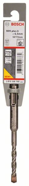 

Бур SDS plus ⌀6.5мм x 50мм/115мм Bosch SDS plus-5 (1618596168)