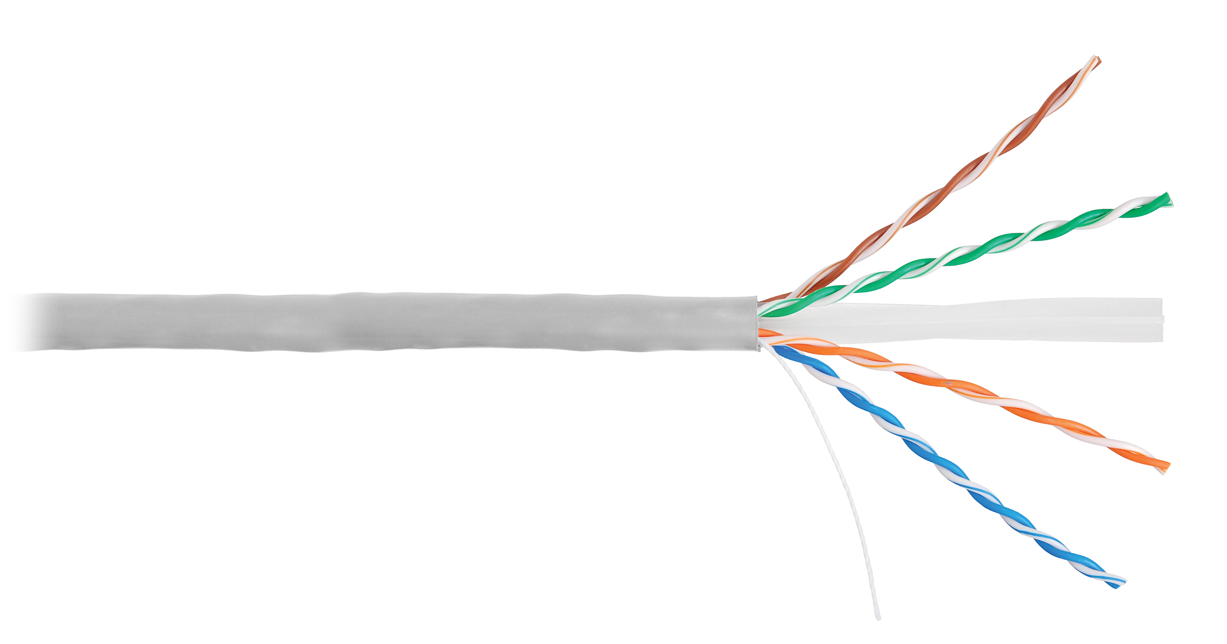 Витая пара NETLAN UTP кат.6 4 пары CU 305м. (EC-UU004-6-PVC-GY)