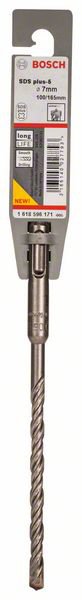

Бур SDS plus ⌀7мм x 100мм/165мм Bosch SDS plus-5 (1618596171)