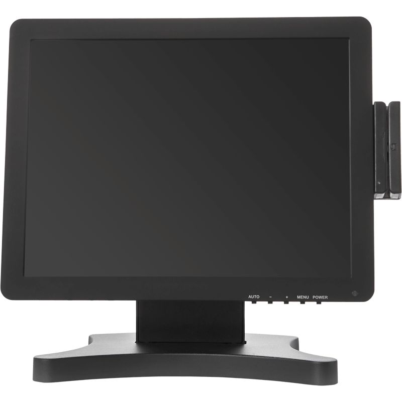 

POS монитор Paytor TM-15, цветной сенсорный ЖК 15" 1024х768, от сети (TM-15UV-11R-1Bx), TM-15