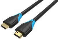 

Кабель HDMI(19M)-HDMI(19M) v1.4, 2 м, черный Vention