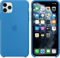 

Чехол Apple Silicone Case для смартфона Apple IPhone 11 Pro Мах, силикон, синяя волна (MY1J2ZM/A)