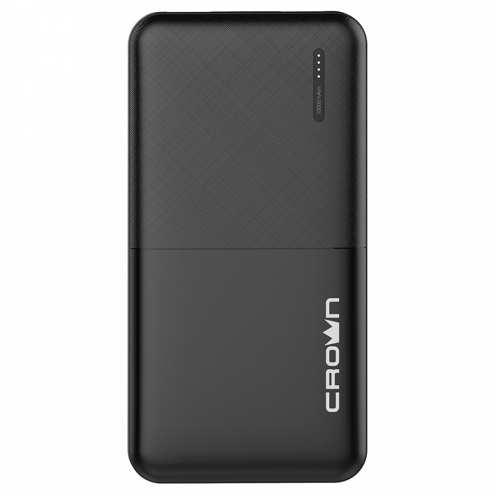 

Портативный аккумулятор (Powerbank) Crown CMPB-604, 10000mAh, 2xUSB, 2.1A, черный (CM000003087), CMPB-604