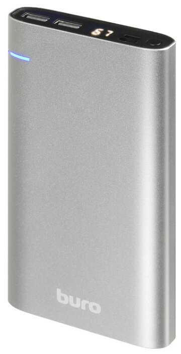 

Портативный аккумулятор (Powerbank) Buro RCL-21000, 21000mAh, 2xUSB, 2.1A, темно-серый, RCL-21000