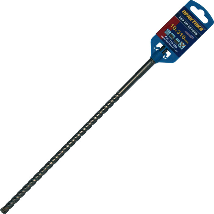 

Бур SDS plus ⌀10мм x 250мм/310мм ПРАКТИКА Эксперт (775-853)