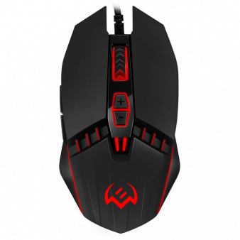 

Мышь проводная Sven RX-G810, 800-4000dpi, оптическая светодиодная, USB, черный (SV-018870), RX-G810