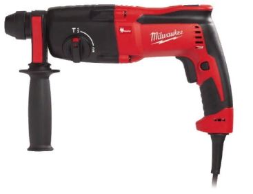 

Перфоратор Milwaukee PFH 26, сетевой, SDS-Plus, 725Вт, 2.9 Дж, 1500 об/мин, 4500 уд/мин, кейс, 2.4кг (4933428230), PFH 26