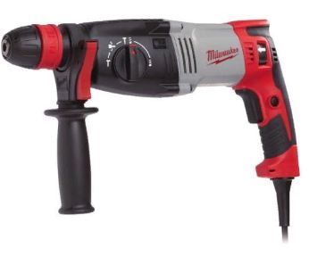 

Перфоратор Milwaukee PH 28 X, сетевой, SDS-Plus, 820Вт, 3.4 Дж, 1250 об/мин, 4000 уд/мин, кейс, 2.9кг (4933396392), PH 28 X