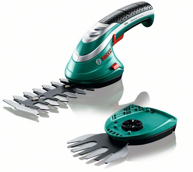 

Ножницы BOSCH Isio, аккумуляторный, Li-Ion, 1.5 А·ч, 3.6В, длина лезвия 12см, 500г (0600833102), Isio