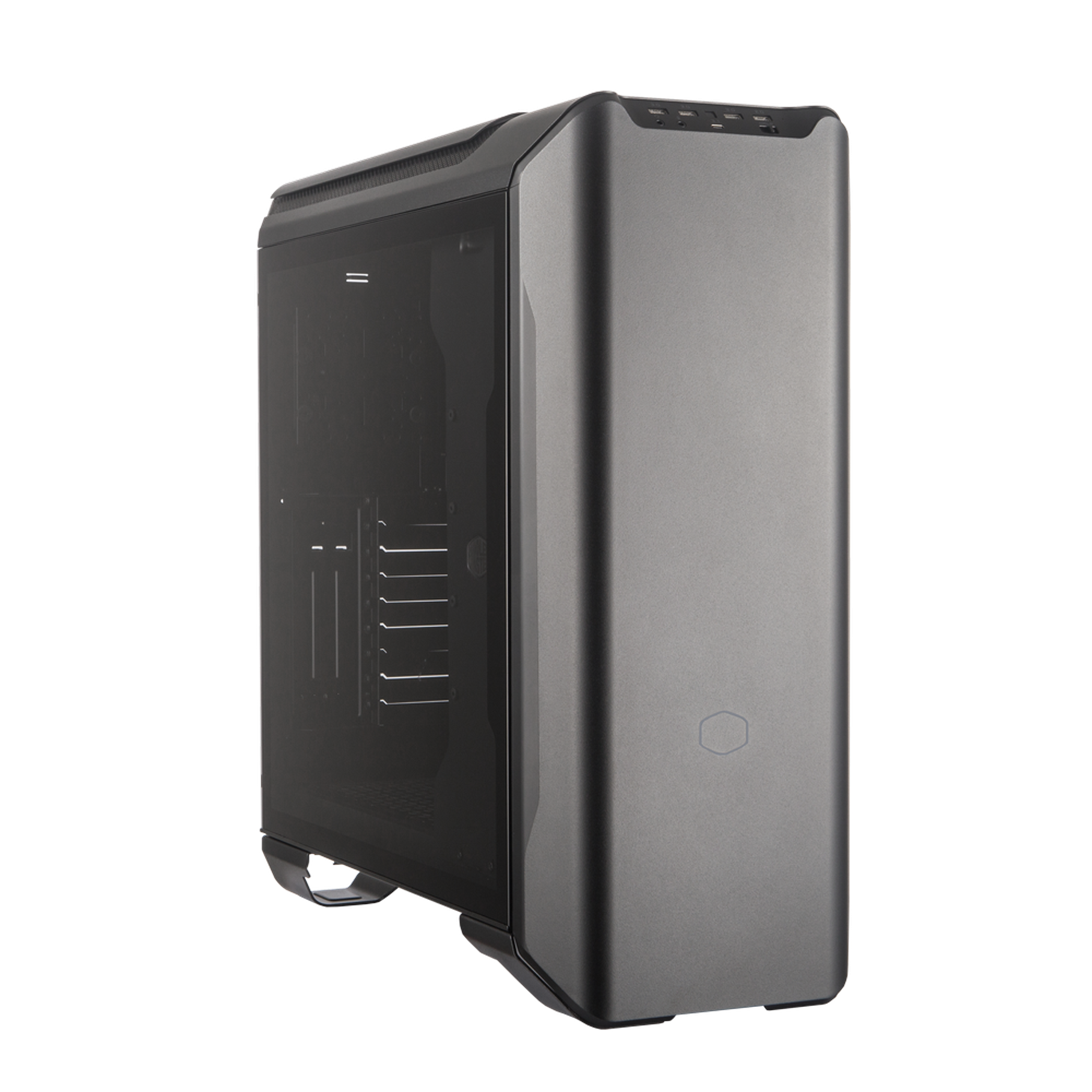 

Корпус COOLERMASTER MasterCase SL600M Black Edition , ATX, mATX, mBTX, Mini-ITX, Midi-Tower, 2xUSB 3.0, USB Type-C, черный, Без БП (MCM-SL600M-KGNN-S00), MasterCase SL600M Black Edition