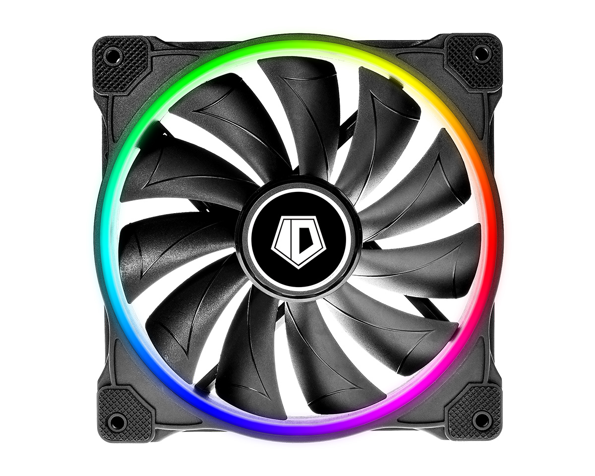 

Вентилятор ID-COOLING ZF-14025-ARGB, 140 мм, 1600rpm, 36.5 дБ, 4-pin PWM, 1шт, RGB подсветка, ZF-14025-ARGB