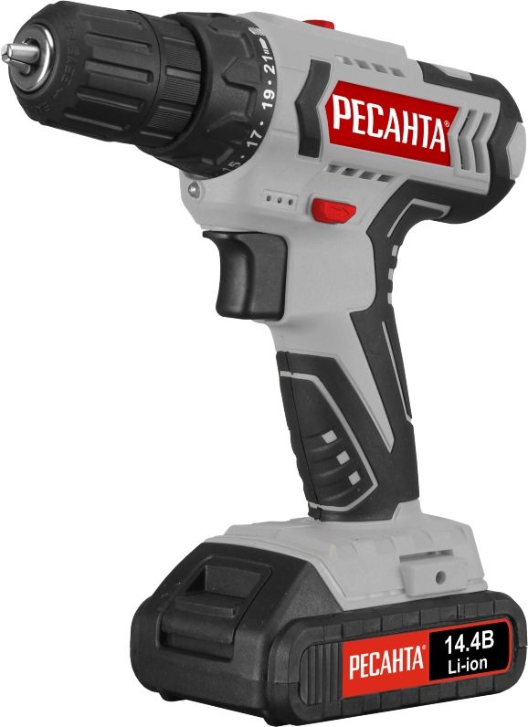 Дрель-шуруповерт Ресанта ДА-14-2Л (75/14/3)