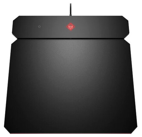 

Коврик для мыши HP OMEN Outpost, игровой, RGB, 346x344x10.70mm, черный (1168470), OMEN Outpost