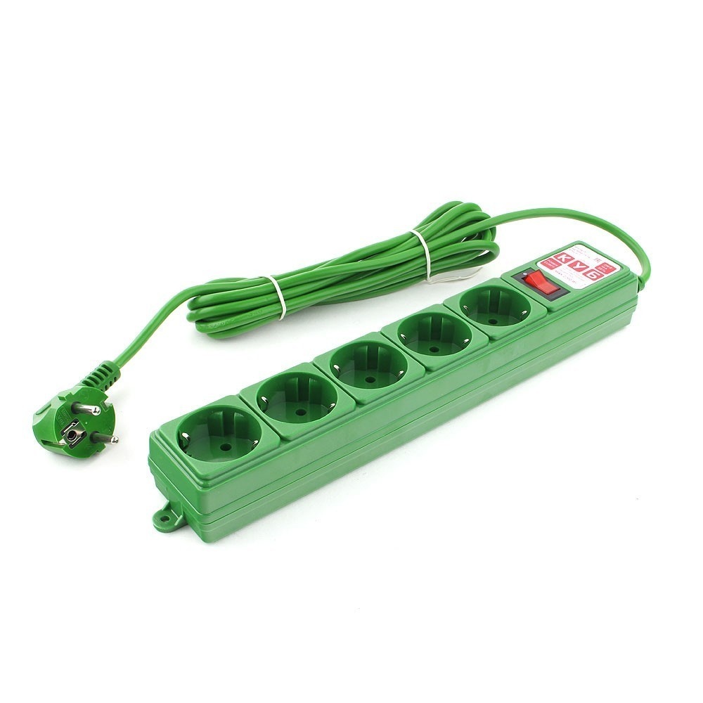 

Сетевой фильтр PowerCube SPG-MXTR-13, 5-розеток, 3 м, зеленый (16718), SPG-MXTR-13