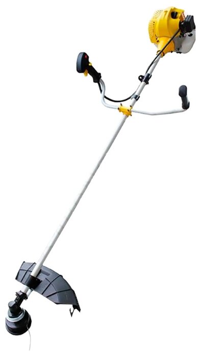 

Триммер Huter GGT-1500SX, 2 л.с., 9500 об/мин, бензиновый, реж.эл.: леска и нож, Т-образная (велосипедная) рукоять, плечевой ремень, верхнее положение двигателя, 6 кг (1128832), GGT-1500SX