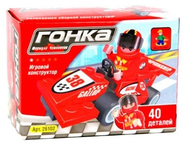 

Конструктор Ausini "Гонка, Формула чемпионов: Карт №38", деталей: 40 (26102), "Гонка, Формула чемпионов: Карт №38"