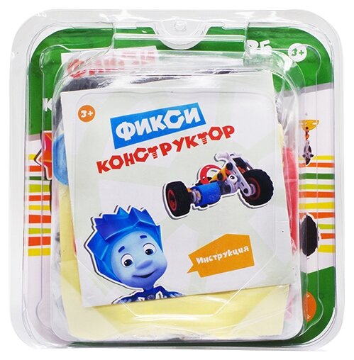 

Винтовой конструктор Big Tree Toys "Фиксики: Трицикл 3 в 1", деталей: 35 (FIX0711-008), "Фиксики: Трицикл 3 в 1"