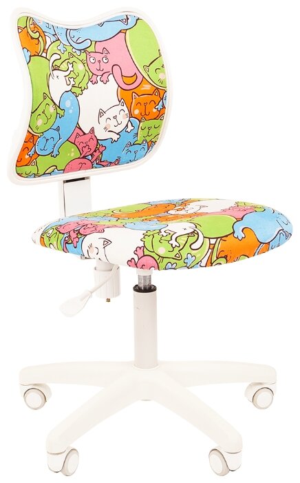 

Кресло детское Chairman Kids 102 белый/котики (00-07027824), Kids 102
