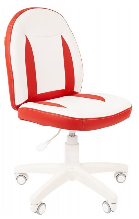 

Кресло детское Chairman Kids 122 белый/красный (00-07033126), Kids 122