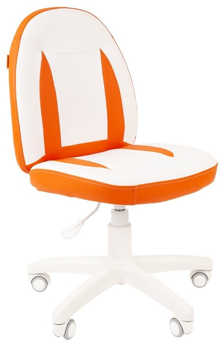 

Кресло детское Chairman Kids 122 белый/оранжевый (00-07033127), Kids 122