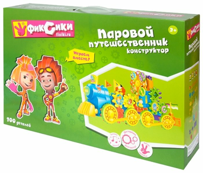 

Электромеханический конструктор Big Tree Toys "Фиксики: Паровой путешественник", деталей: 100 (FIX0711-020), "Фиксики: Паровой путешественник"