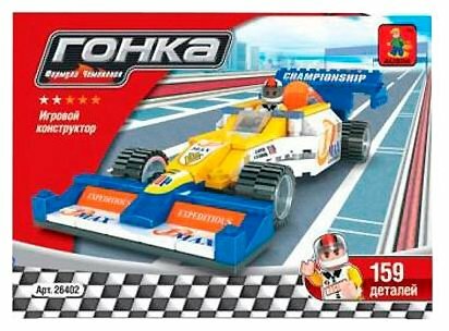 

Конструктор Ausini "Гонка, Формула чемпионов: Автомобиль F1 № 1 MAX", деталей: 159 (26402), "Гонка, Формула чемпионов: Автомобиль F1 № 1 MAX"