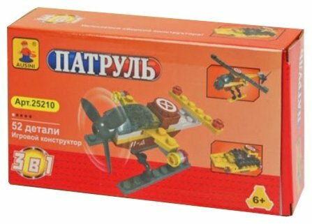 

Конструктор Ausini "Патруль: Спасатель", деталей: 52 (25210), "Патруль: Спасатель"