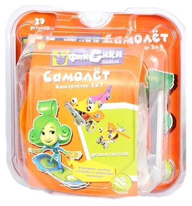 

Винтовой конструктор Big Tree Toys "Фиксики: Самолет 2 в 1", деталей: 29 (FIX0711-002), "Фиксики: Самолет 2 в 1"