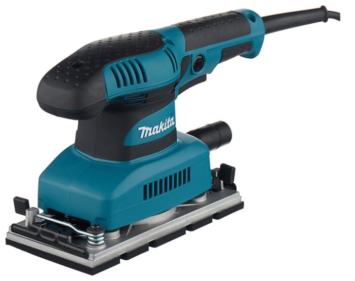 

Вибрационная шлифмашина Makita BO3710, сетевая, 190 Вт, 11000 кол/мин, лента 22.8 см x 9.3 см, пылесборник, 1.6 кг, BO3710