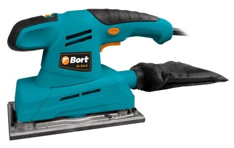 

Вибрационная шлифмашина Bort BS-300-R, сетевая, 300Вт, 12000кол/мин, лента 275мм x 115мм, пылесборник, 2кг (93410136), BS-300-R