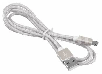 

Кабель USB-Micro USB, 1м, белый Buro (BHP LGHT+MCR)