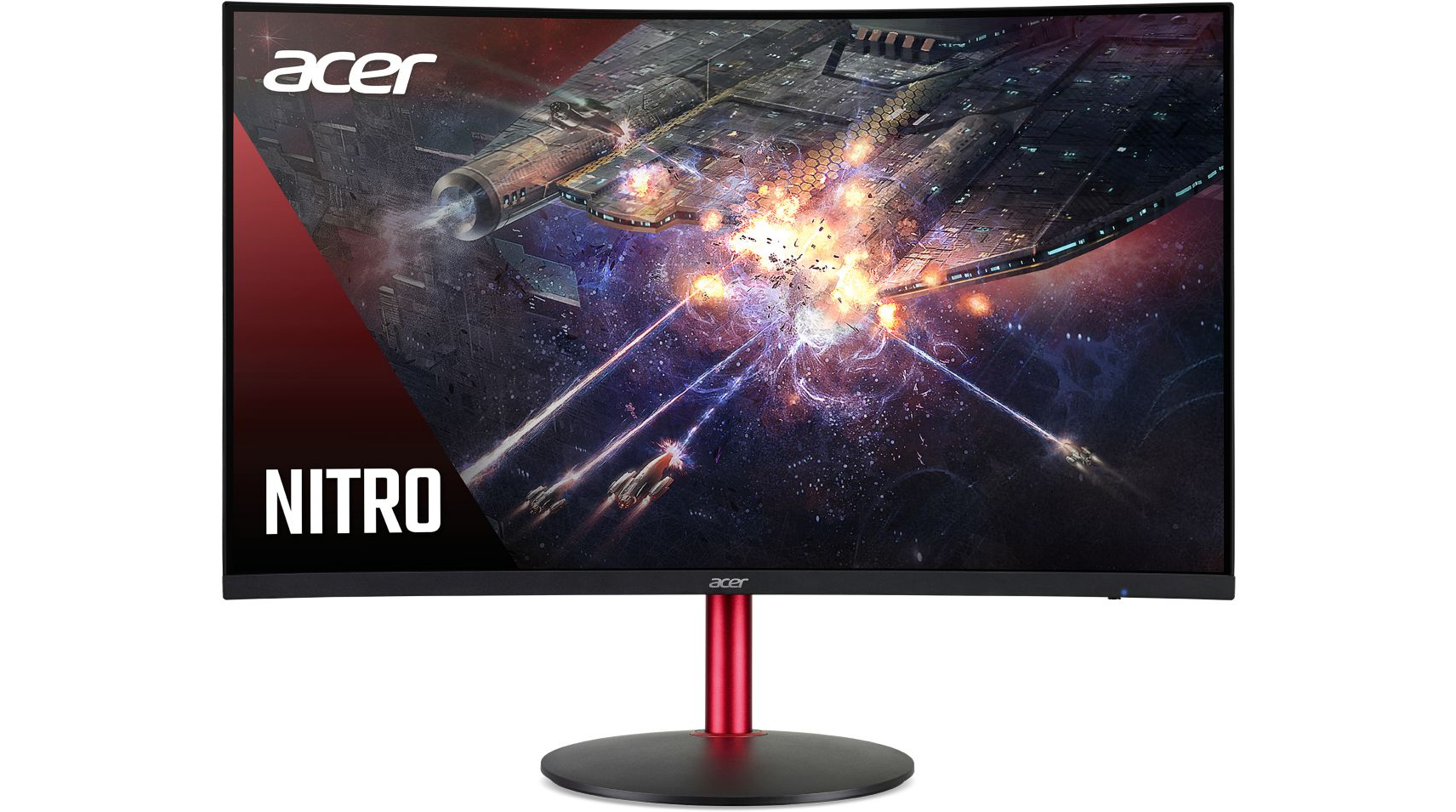 

Монитор 31.5" Acer Nitro XZ322QUPbmiiphx VA, изогнутый, 2560x1440 (16:9), 400кд/м2, 165 Гц, 4мс, 178°/178°, FreeSync, HDMI, DisplayPort, черный (UM.JX2EE.P04), XZ322QUPbmiiphx