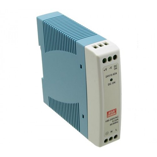 Блок питания Mean Well MDR-10-24 (MDR-10-24 MW)