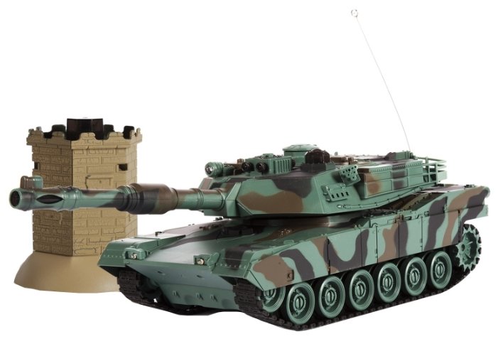 

Танк Mioshi Tech "Осада Башни: M1A2", радиоуправление, камуфляж (MAR1207-030), "Осада Башни: M1A2"