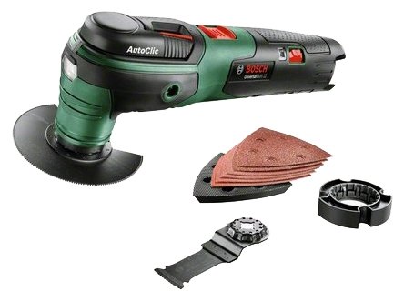 

Реноватор Bosch UniversalMulti12, 20000кол/мин, аккумуляторный, 12В, без акб и зу, 1.1кг (0603103020), UniversalMulti12