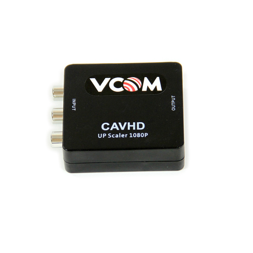 Конвертер VCOM DD497, RCA-HDMI, черный (DD497) - фото 1