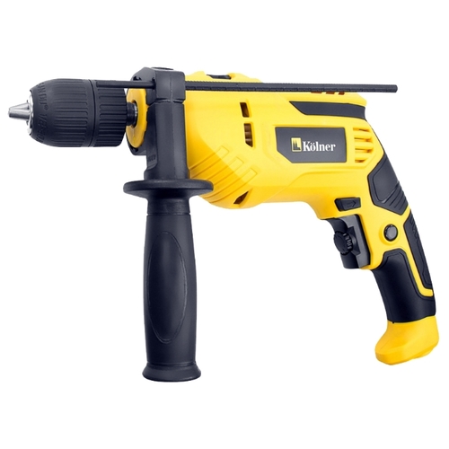 

Дрель Kolner KID 700VQ, сетевая, 700Вт, 3000 об/мин, ударная, быстрозажимной патрон, 1.6кг (кн700вкид), KID 700VQ
