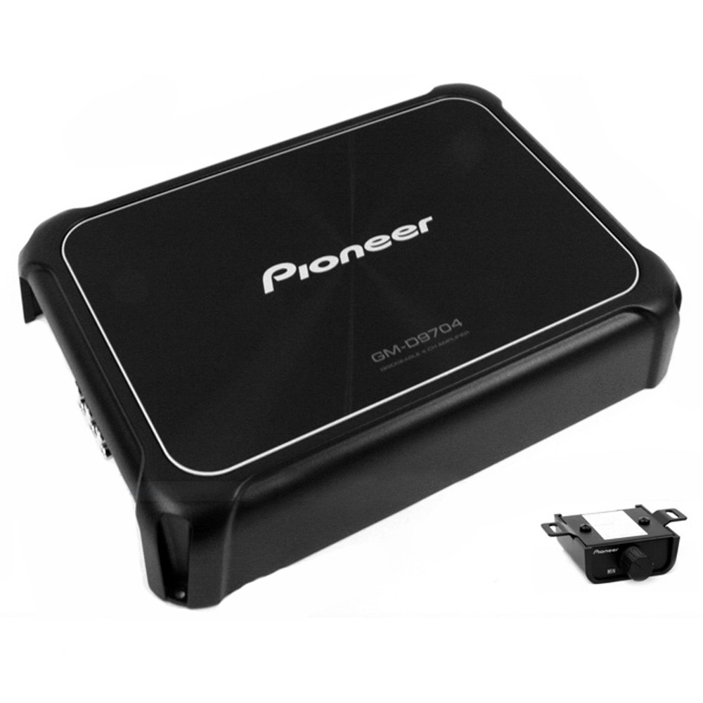 

Автомобильный усилитель Pioneer GM-D9704, класс D, 4x130 Вт 4 Ом, 4x200 Вт 2 Ом, мостовой режим, Bass Boost, ПДУ (GM-D9704), GM-D9704