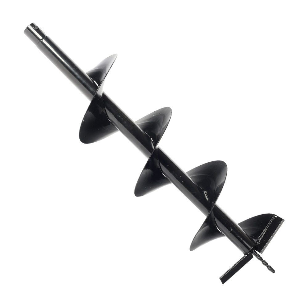 

Шнек для мотобура Patriot D 200, однозаходный для грунта, ⌀ 200мм, L= 800мм, диаметр соединения 20мм (742004446), D 200