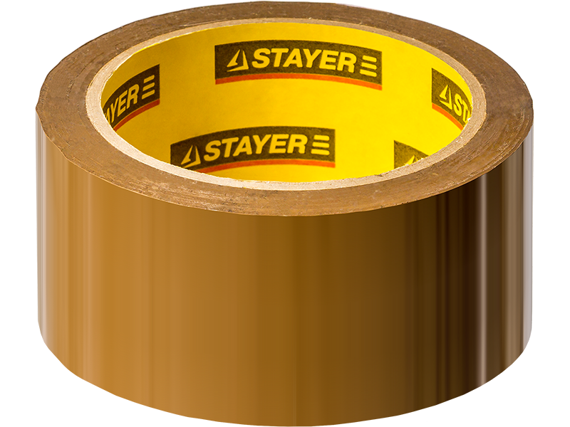 Клейкая лента упаковочная 4.8 см x 60 м, STAYER