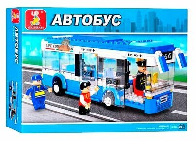 

Конструктор SLUBAN "Город: Утренний рейс", деталей: 235 (M38-B0330), "Город: Утренний рейс"