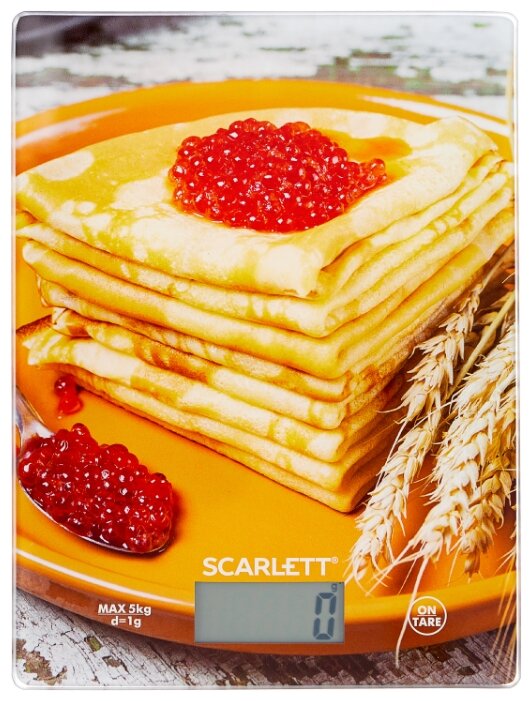 

Кухонные весы электронные Scarlett SC-KS57P45 5кг, CR2032, принт, SC-KS57P45