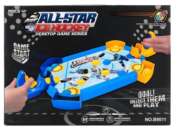 

Настольная игра BLD Toys "Аэрохоккей", игроков: 2 (B9011), "Аэрохоккей"
