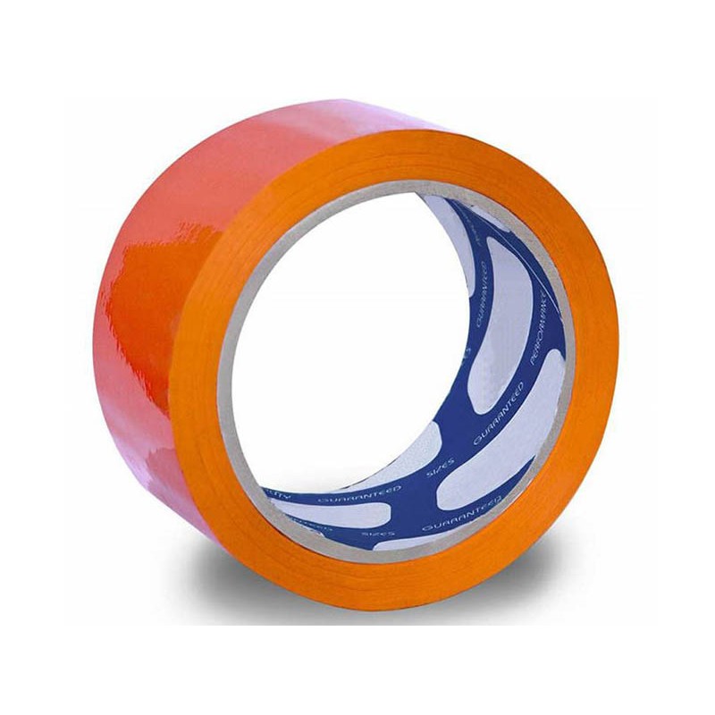 Клейкая лента упаковочная 4.8 см x 66 м односторонняя, полипропилен, оранжевый, Unibob 600 (41156)